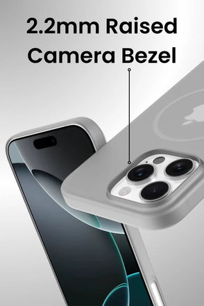 Frosted Ultra-Thin iPhone Case with MagSafe – Matte, 0.35 mm - Blue