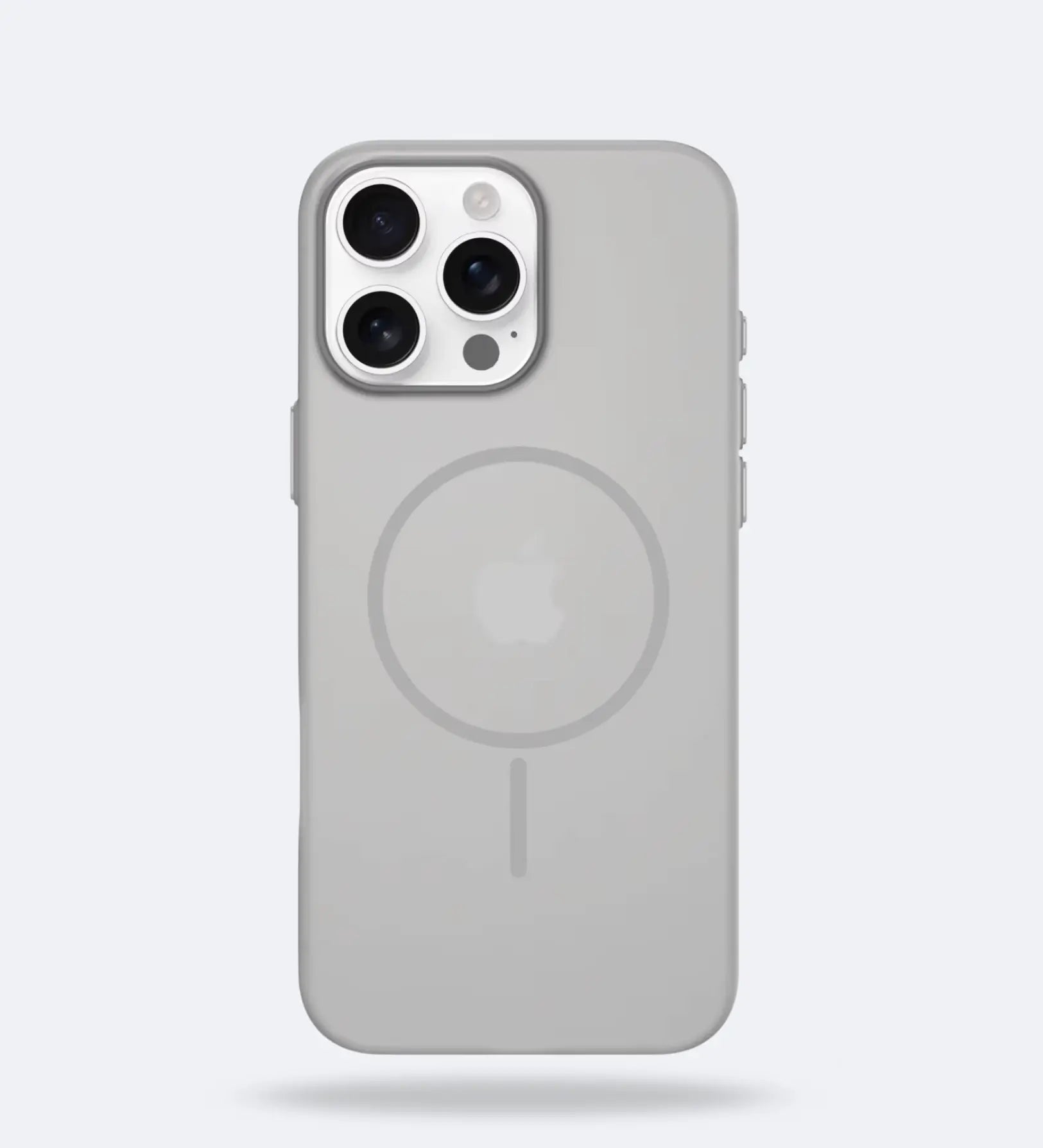 Frosted Ultra-Thin iPhone Case with MagSafe – Matte, 0.35 mm - Grey