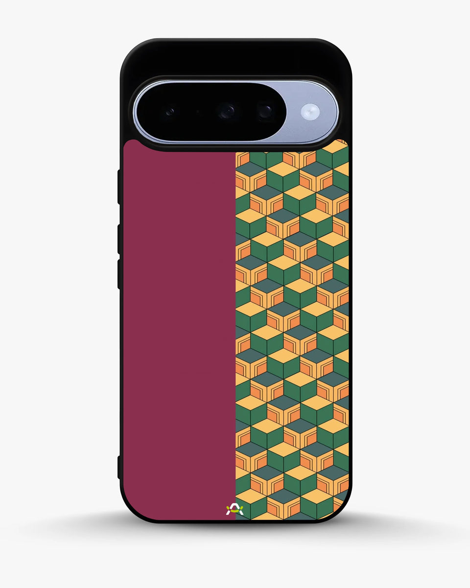 Creslia 3d cube pattern phone case - 3d cube pattern phone case google pixel 10