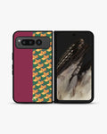 Creslia 3d cube pattern phone case - 3d cube pattern phone case google pixel fold