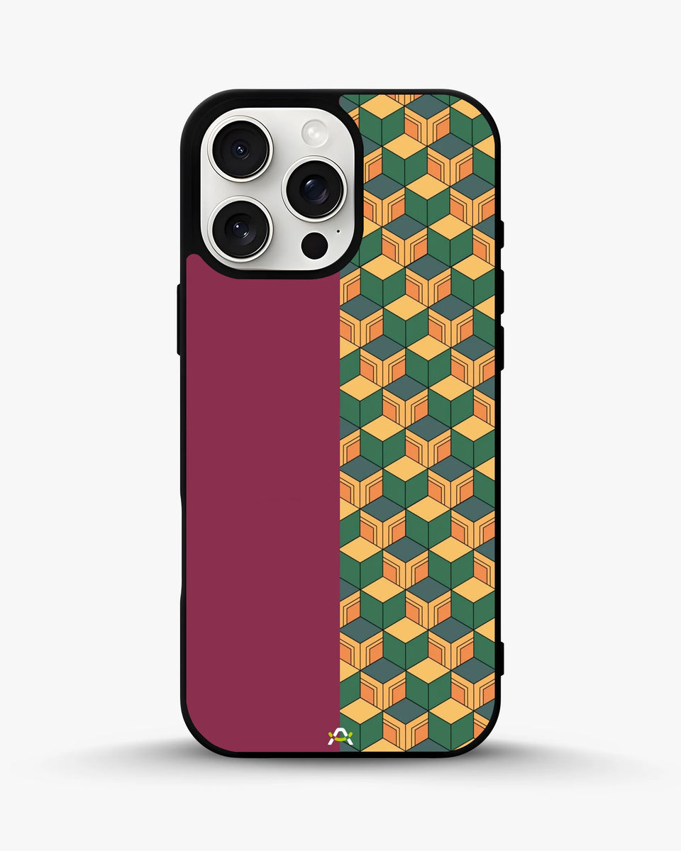 Creslia 3d cube pattern phone case - 3d cube pattern phone case iphone 12 pro max