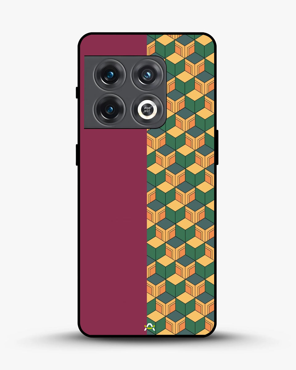 Creslia 3d cube pattern phone case - 3d cube pattern phone case oneplus 10 pro
