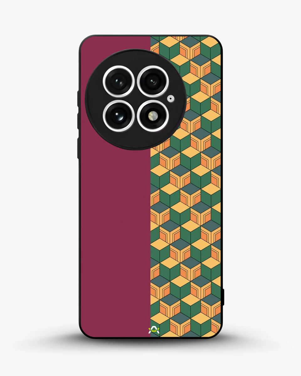 Creslia 3d cube pattern phone case - 3d cube pattern phone case oneplus 13
