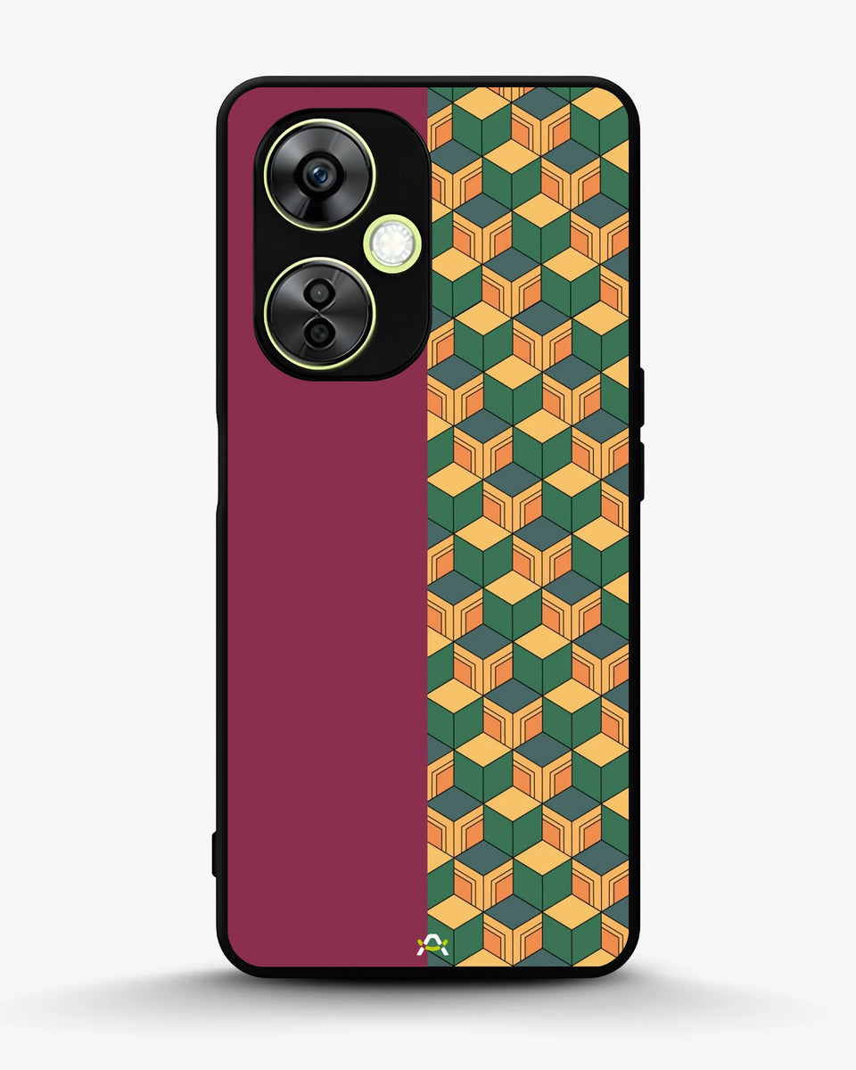Creslia 3d cube pattern phone case - 3d cube pattern phone case oneplus nord ce3 lite