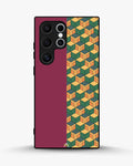 Creslia 3d cube pattern phone case - 3d cube pattern phone case samsung galaxy s25 ultra
