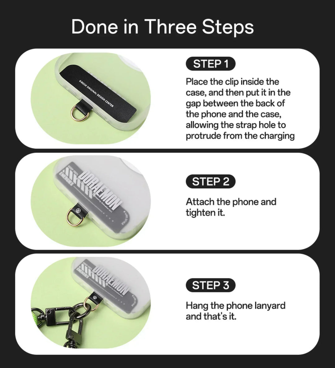 8mm Glow-in-the-Dark Phone Lanyard – Blue, Adjustable Neck & Wrist Strap for All Phones - Creslia