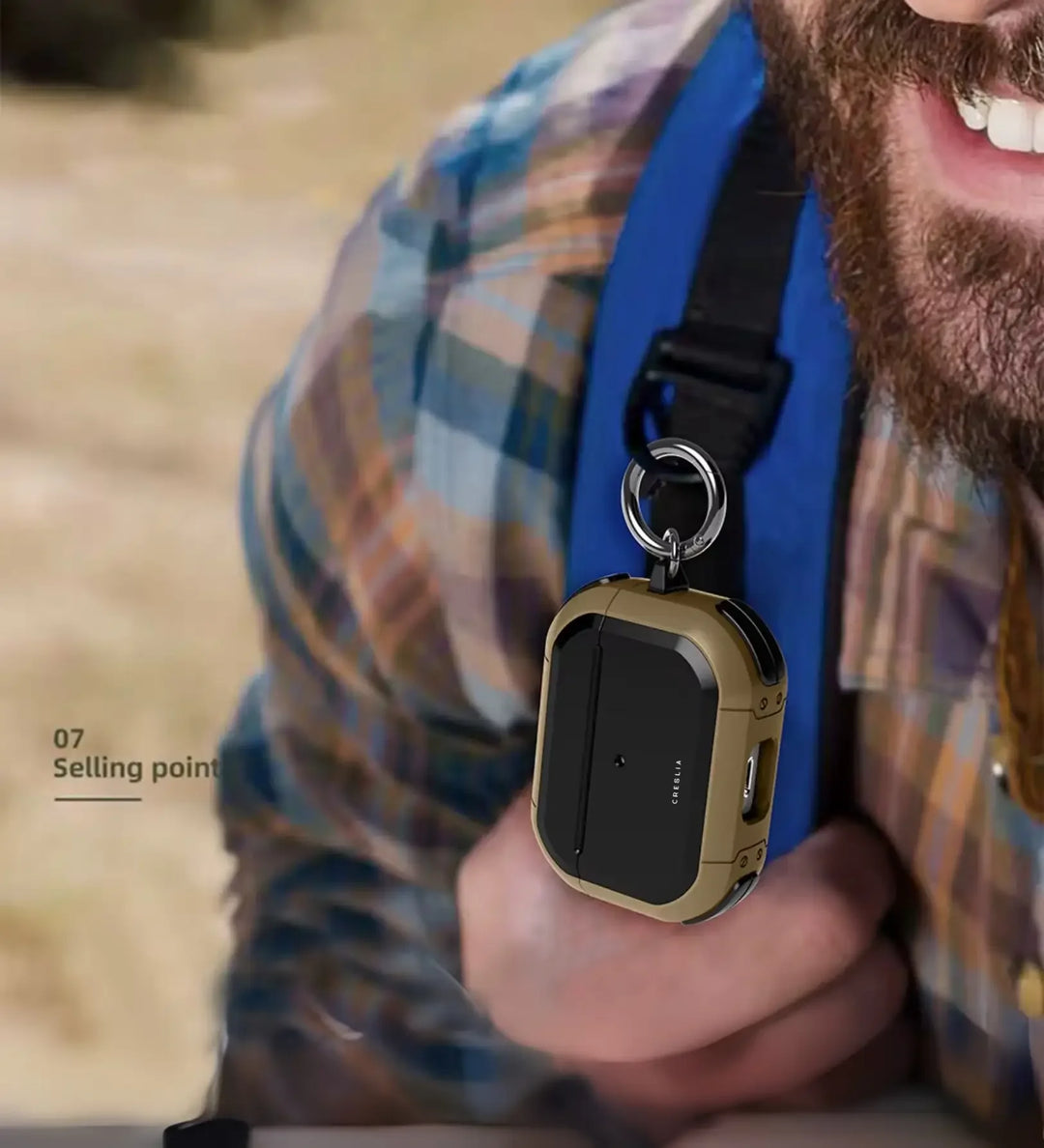 EggShell AirPods Pro 2 Cases Covers - Brown - Creslia