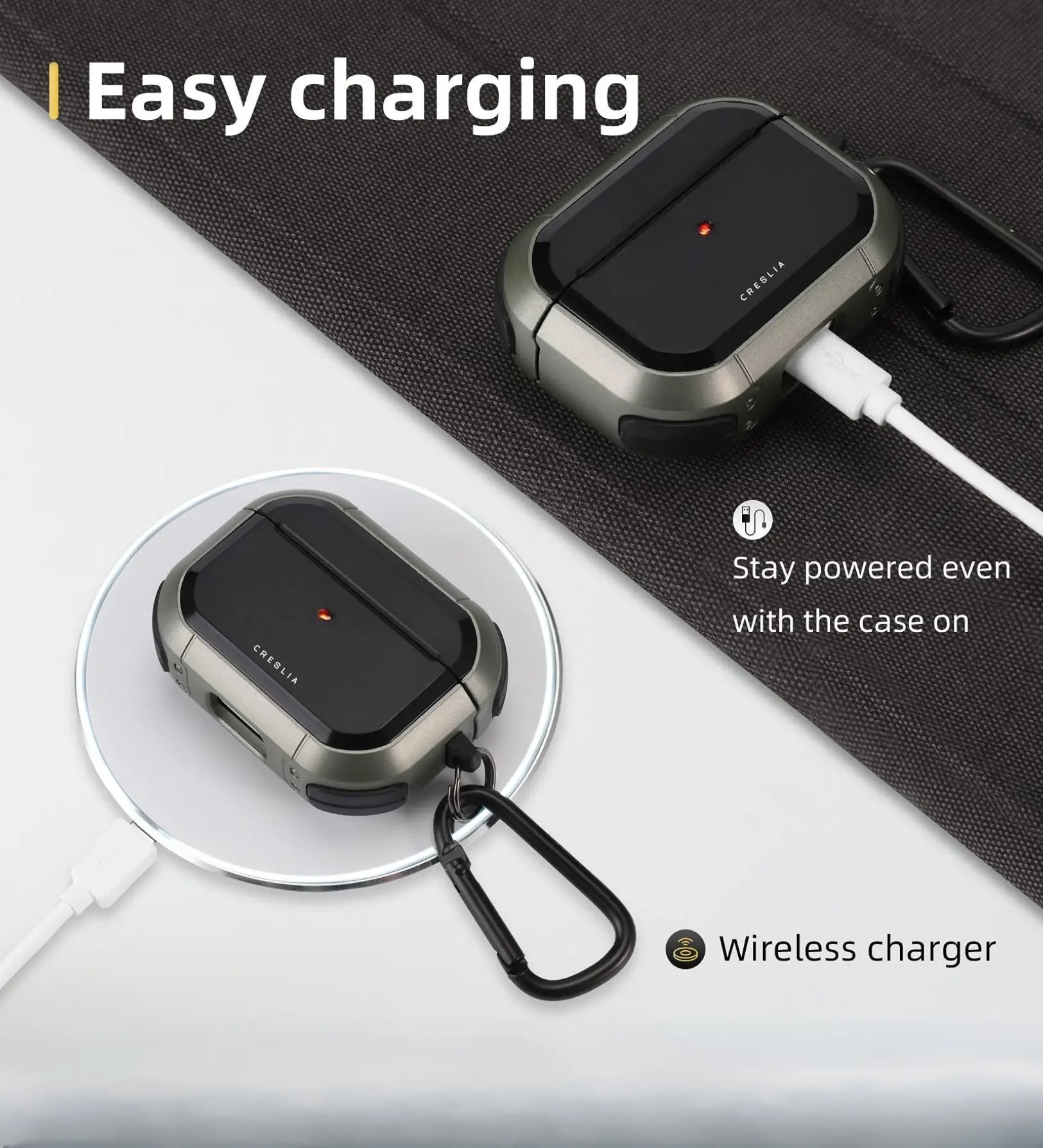 EggShell AirPods Pro 2 Cases Covers - Grey