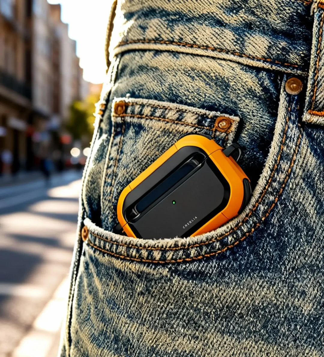 EggShell AirPods Pro 2 Cases Covers - Orange - Creslia