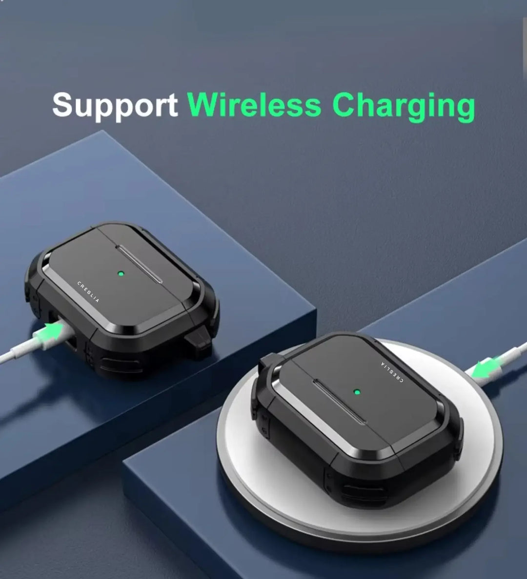 EggShell AirPods Pro 2 Cases Covers - Grey - Creslia