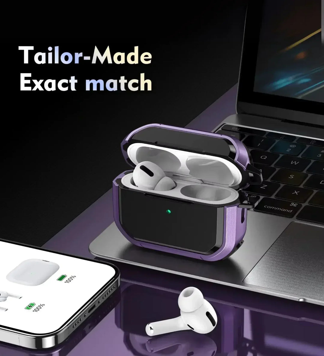 EggShell AirPods 4 Cases & Covers - Grey - Creslia