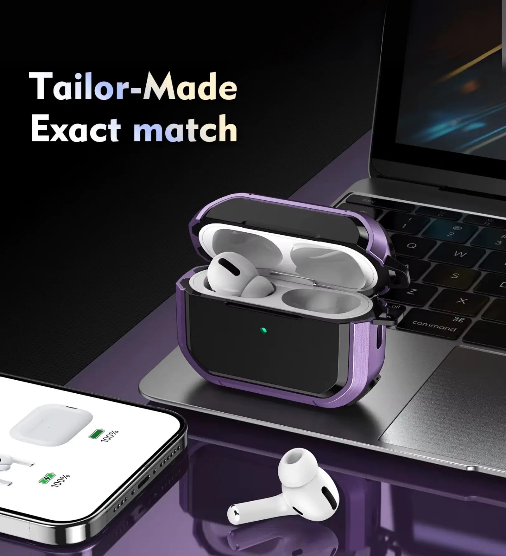 EggShell AirPods 4 Cases & Covers - Black