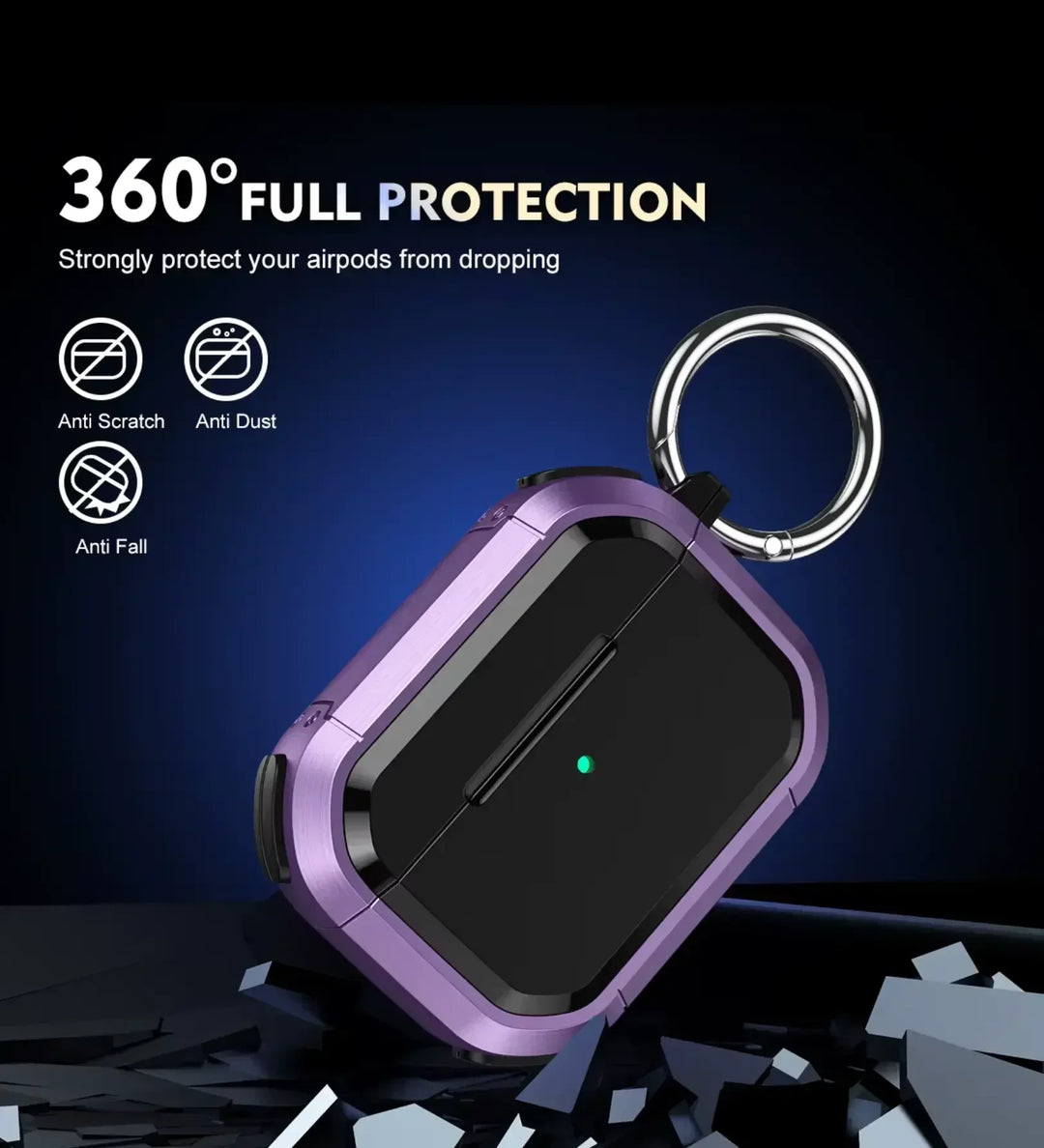 EggShell AirPods 4 Cases & Covers - Grey - Creslia