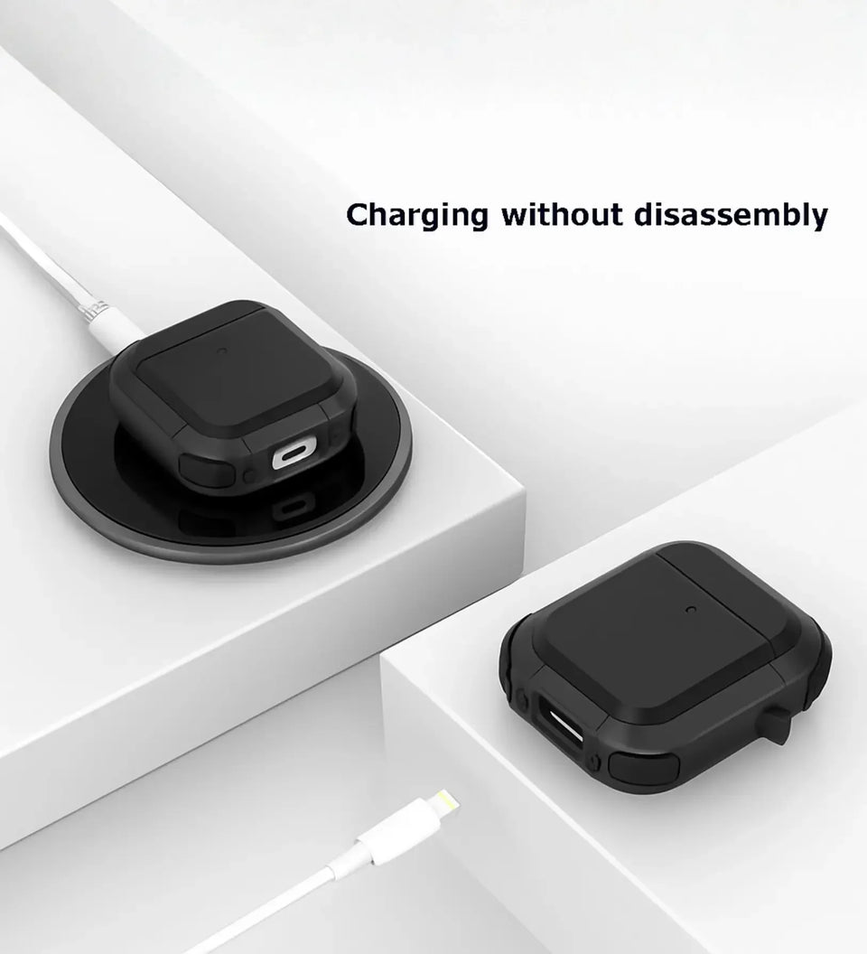 EggShell AirPods 2 Cases & Covers - Black - Creslia