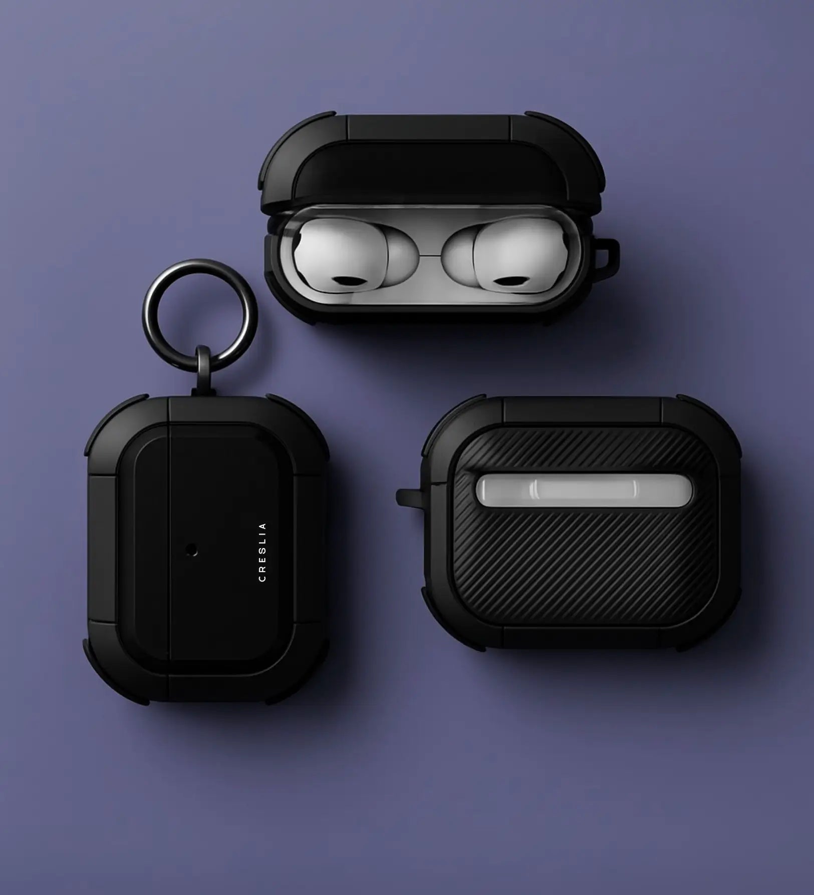 EggShell AirPods Pro 2 Cases Covers - Black