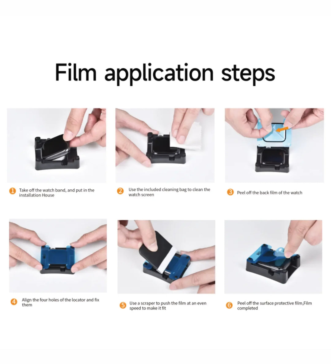 Apple Watch Hydrogel Screen Protector - 44/45/46/49 MM - Creslia