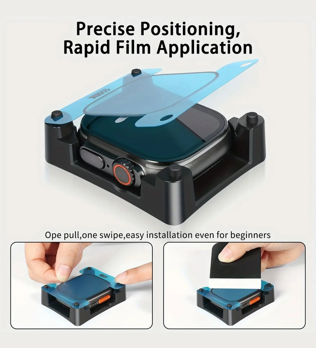 Apple Watch Hydrogel Screen Protector - 44/45/46/49 MM - Creslia