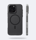 Corrugated Hybrid MagSafe Case for iPhone - Black