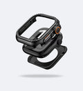 Apple Watch Ultra Converter Case Cover – Instantly Transform 44/45/46mm into Ultra Look - Black Titanium - Creslia