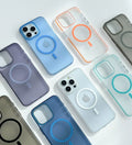 Corrugated Hybrid MagSafe Case for iPhone - Black - Creslia