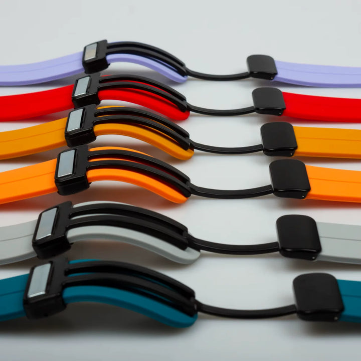 Silicone Magnetic Buckle Apple Watch Band – Starlight