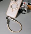 ROCK R15 Phone Lanyard + Fast-Charging Data Cable - Beige - Creslia