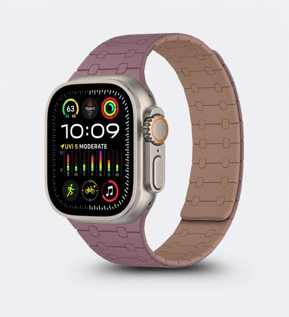 Creslia Magnetic Link Apple Watch Band Purple 