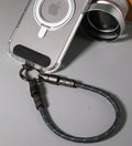 ROCK R15 Phone Lanyard + Fast-Charging Data Cable - Black - Creslia