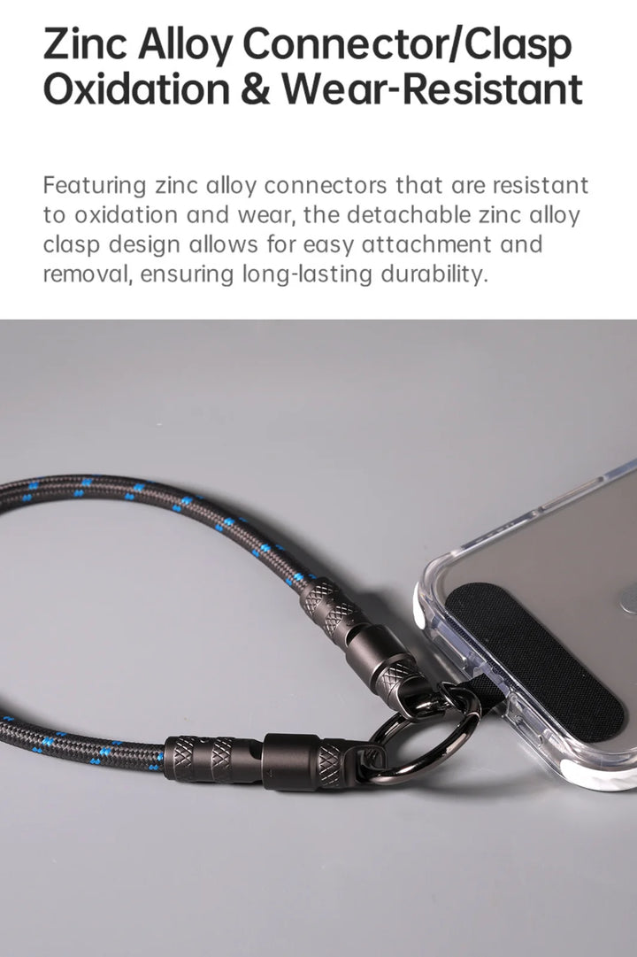 ROCK R15 Phone Lanyard + Fast-Charging Data Cable - Beige