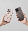 Corrugated Hybrid MagSafe Case Cover for iPhone - Desert - Creslia