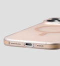 Corrugated Hybrid MagSafe Case Cover for iPhone - Desert - Creslia