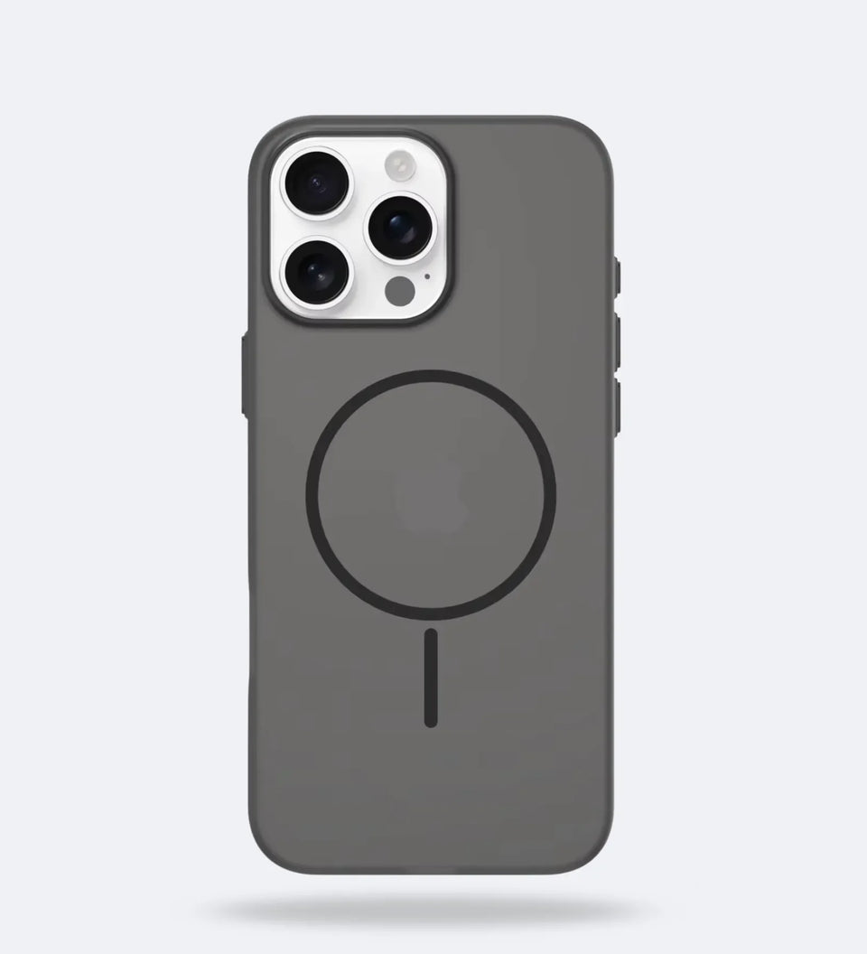 Frosted Ultra-Thin iPhone Case with MagSafe – Matte, 0.35 mm - Black - Creslia