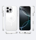 Frosted Ultra-Thin iPhone Case with MagSafe – Matte, 0.35 mm - White - Creslia