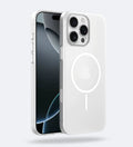 Frosted Ultra-Thin iPhone Case with MagSafe – Matte, 0.35 mm - White