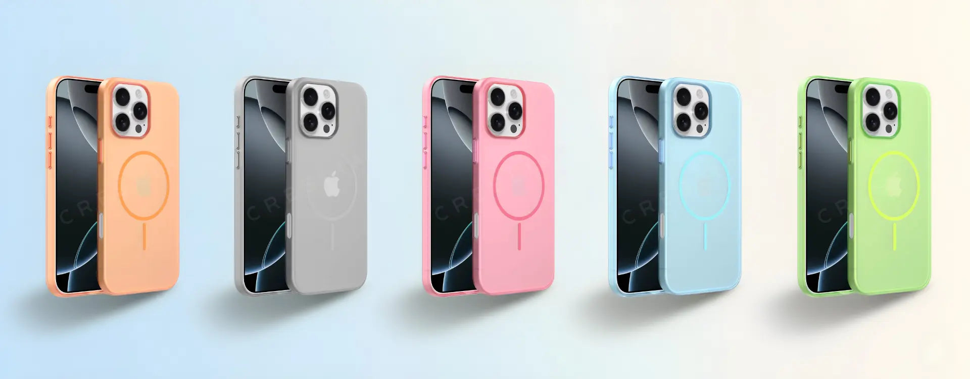 Frosted Ultra-Thin iPhone Case with MagSafe – Matte, 0.35 mm - Blue