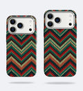Knitted Pattern Carbon Fiber MagSafe iPhone Case Cover - Slim, Stylish & Protective - Creslia