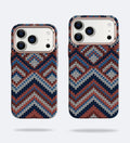 Knitted Pattern Carbon Fiber MagSafe iPhone Case Cover - Slim, Stylish & Protective - Creslia