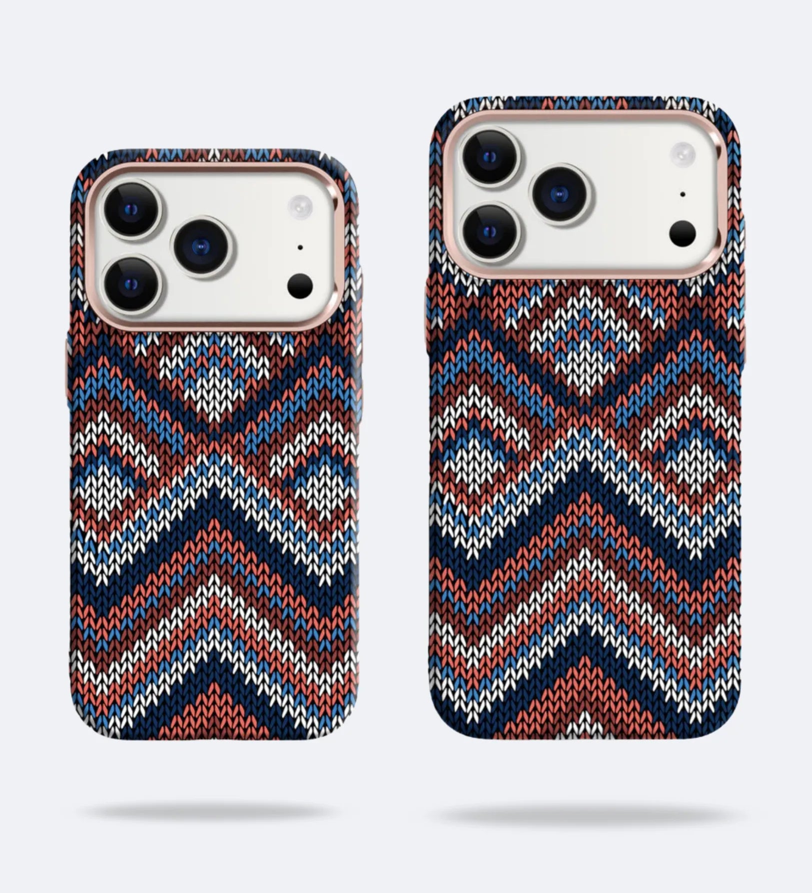 Knitted Pattern Carbon Fiber MagSafe iPhone Case Cover - Slim, Stylish & Protective