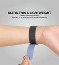Creslia Magnetic Link Silicone Band for Apple Watch – Black - Creslia