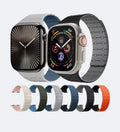 Creslia Magnetic Link Silicone Band for Apple Watch – Blue - Creslia