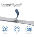 Creslia Magnetic Link Silicone Band for Apple Watch – Black - Creslia