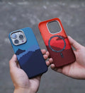 Mountain Horizon Carbon Fiber MagSafe iPhone Case Cover - Slim, Stylish & Protective - Creslia