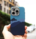 Mountain Horizon Carbon Fiber MagSafe iPhone Case Cover - Slim, Stylish & Protective - Creslia
