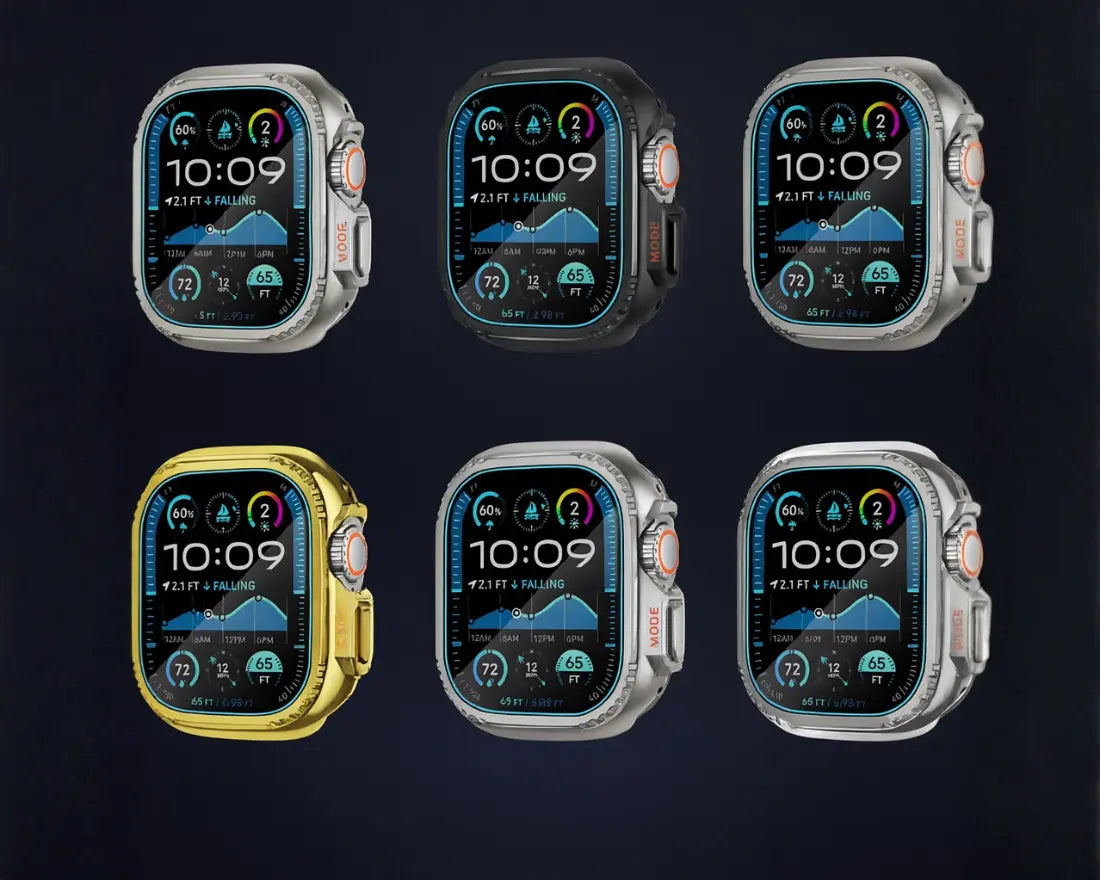 Apple Watch Ultra Cases & Covers - 49mm Stainless Steel Bumper