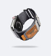 Breathable Woven Nylon Apple Watch Band - Grey - Creslia