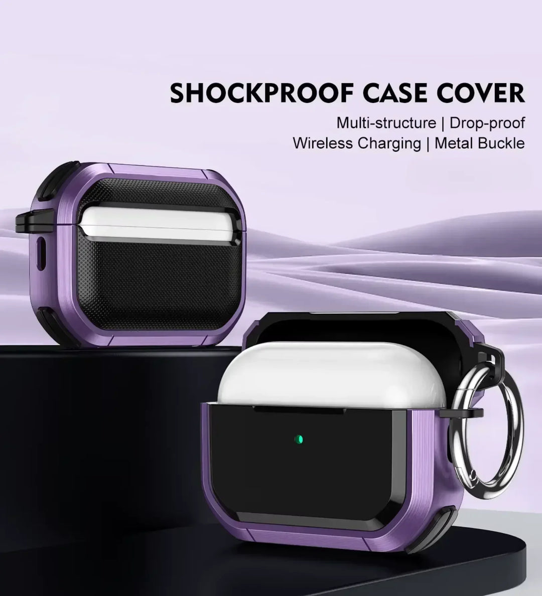 EggShell AirPods 4 Cases & Covers - Grey - Creslia