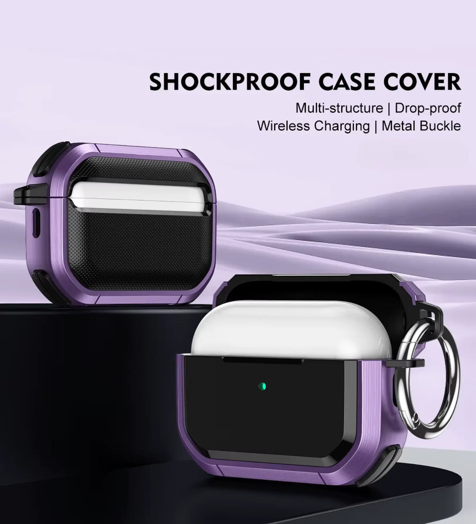 EggShell AirPods 4 Cases & Covers - Black