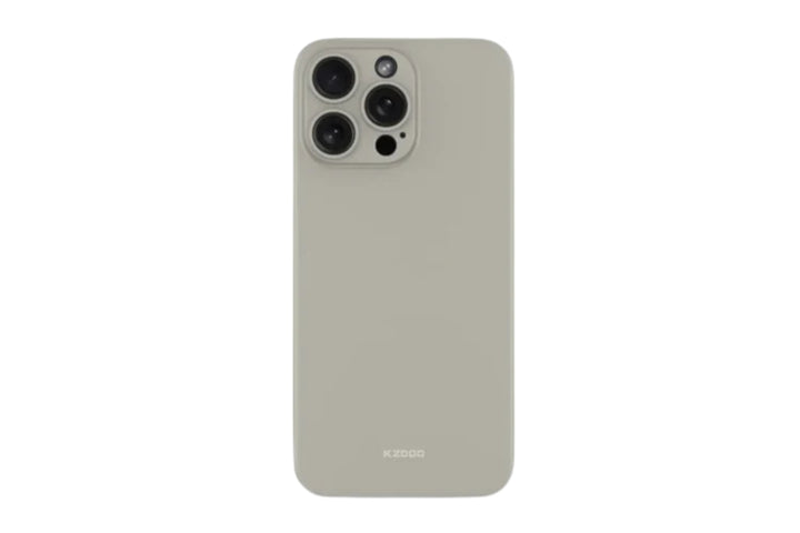 Ultra-Thin Air Skin iPhone Cover – Slim & Sleek Design for iPhone 15 Pro & 15 Pro Max | Titanium Gray