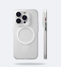 Corrugated Hybrid MagSafe Case Cover for iPhone - White