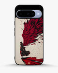 Creslia anime hero red black phone case - anime hero red black phone case google pixel 10